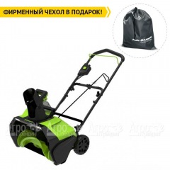 Снегоуборщик аккумуляторный GreenWorks G40ST40 (без аккумулятора и зарядного устройства) в Новороссийске