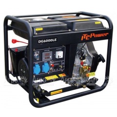 Дизельный генератор ITC Power DG6000LEK+ (дистанционный запуск+разъем для АВР) в Новороссийске