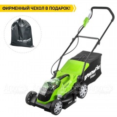 Газонокосилка аккумуляторная GreenWorks G-Max G40LM35K2 40V 35 см в Новороссийске