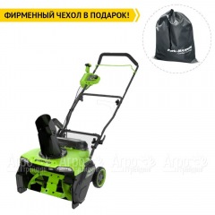 Снегоуборщик аккумуляторный GreenWorks GD40STX2 (без аккумулятора и зарядного устройства) в Новороссийске