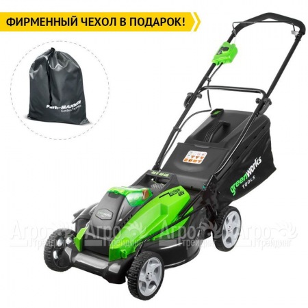 Газонокосилка аккумуляторная GreenWorks G40LM45K4 в Новороссийске