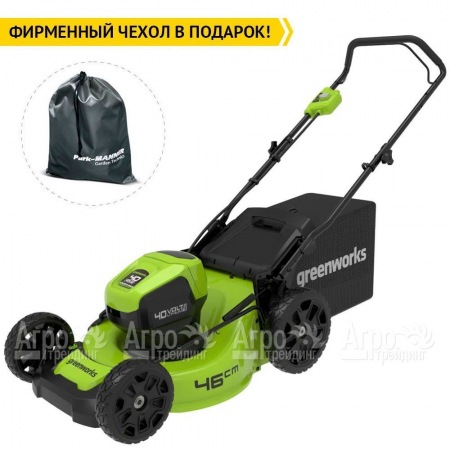 Газонокосилка аккумуляторная GreenWorks GD40LM46HP 4 Ач в Новороссийске