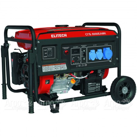 Бензогенератор Elitech СГБ 8000ЕАМК 6 кВт  в Новороссийске