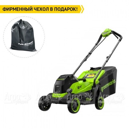 Газонокосилка аккумуляторная GreenWorks GD24LM331 4 Ач в Новороссийске