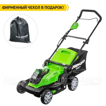 Газонокосилка аккумуляторная GreenWorks G40LM41K4  в Новороссийске