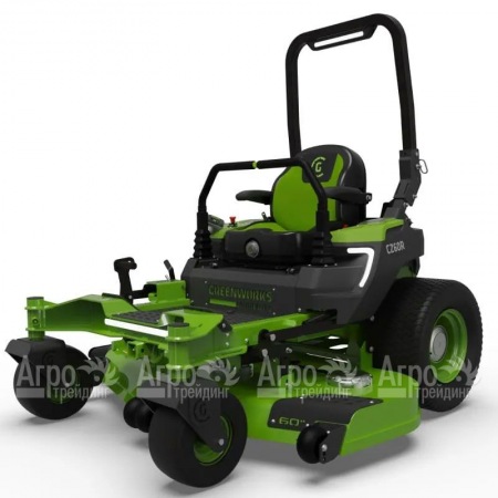 Садовый райдер аккумуляторный GreenWorks ZTC152 в Новороссийске