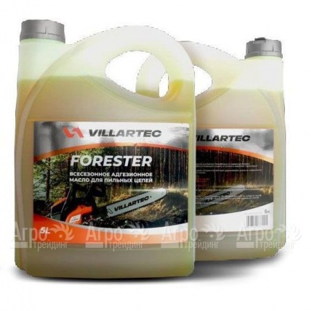 Всесезонное адгезионное масло Villartec Forester 5 л для пильных цепей в Новороссийске
