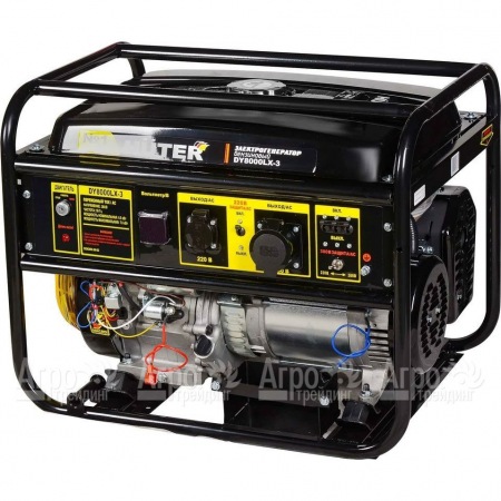 Бензиновый генератор Huter DY8000LX-3 6.5 кВт в Новороссийске