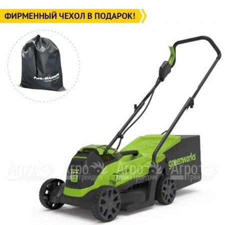 Газонокосилка аккумуляторная GreenWorks GD24LM33K4  в Новороссийске