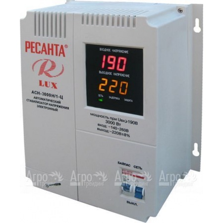 Стабилизатор Ресанта Lux АСН-3 000Н/1-Ц  в Новороссийске