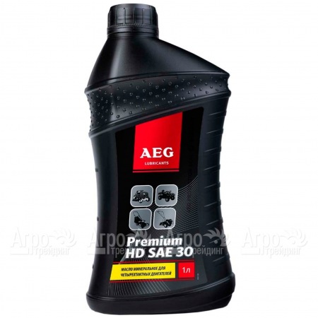 Масло AEG Premium HD SAE 30 API SJ/CF 1 л для 4-х тактных двигателей в Новороссийске