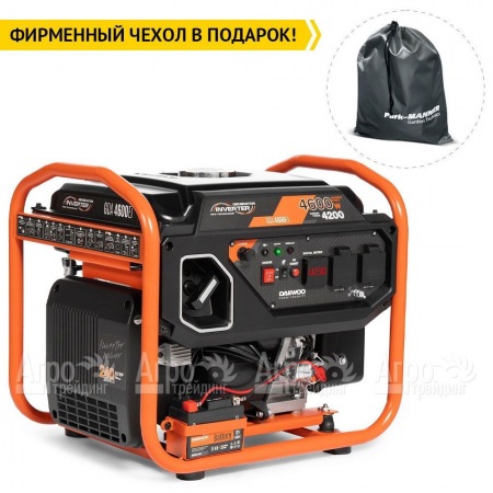 Бензиновый генератор инверторный Daewoo GDA 4600 Ei 4.2 кВт в Новороссийске