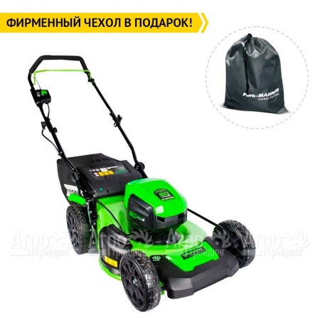 Газонокосилка аккумуляторная GreenWorks GD60LM46SPK4  в Новороссийске