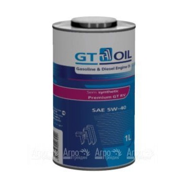 Моторное масло GT OIL 5W40, 10W30, 10 W 40, 1 л для 4-х тактных двигателей в Новороссийске