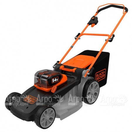 Газонокосилка аккумуляторная Black+Decker CLM5448PC2-QW в Новороссийске