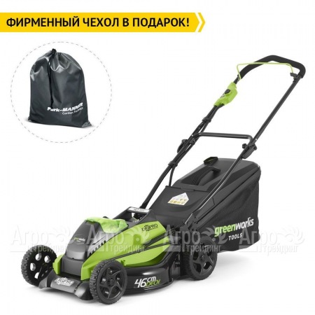 Газонокосилка аккумуляторная GreenWorks GD40LM45K6 в Новороссийске