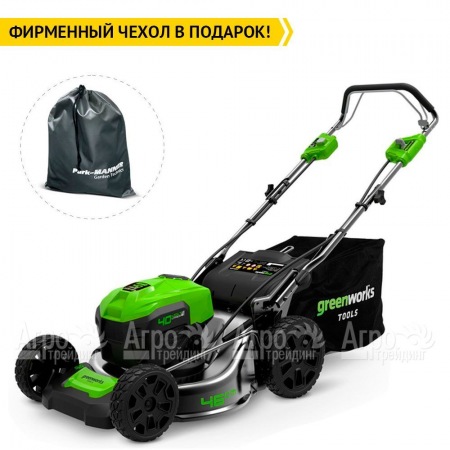 Газонокосилка аккумуляторная GreenWorks GD40LM46SPK6 в Новороссийске