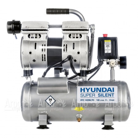 Компрессор поршневой безмасляный Hyundai HYC 14206LMS в Новороссийске