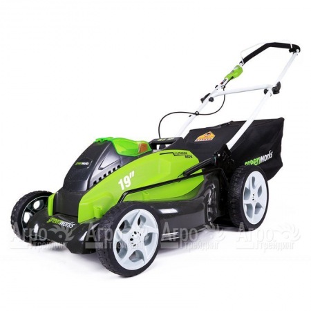 Газонокосилка аккумуляторная GreenWorks G-Max G40LM45 40V 45 см (без батареи и зарядного устройства)  в Новороссийске