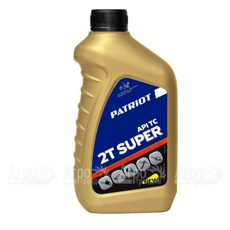 Масло полусинтетическое Patriot Super Active API TC 0.946 л для 2-х тактных двигателей  в Новороссийске