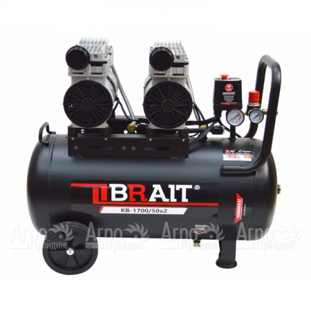 Компрессор безмаслянный Brait KB-1700/50X2  в Новороссийске