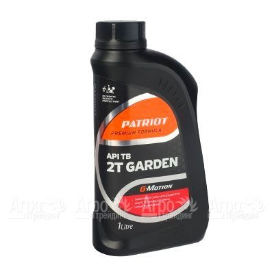 Масло минеральное Patriot G-Motion 2Т Garden API TB 1 л для 2-х тактных двигателей в Новороссийске