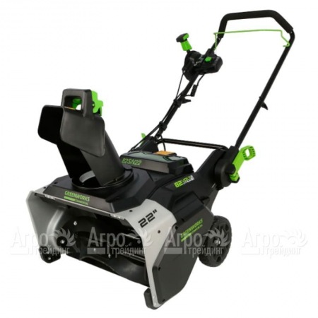 Снегоуборщик аккумуляторный GreenWorks 2603307 (без аккумулятора и зарядного устройства) в Новороссийске