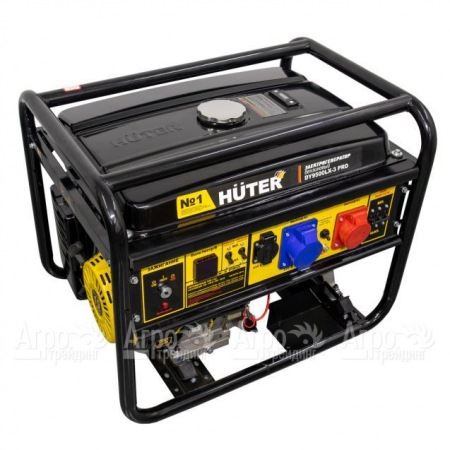 Бензогенератор Huter DY9500LX-3 Pro 7.8 кВт в Новороссийске