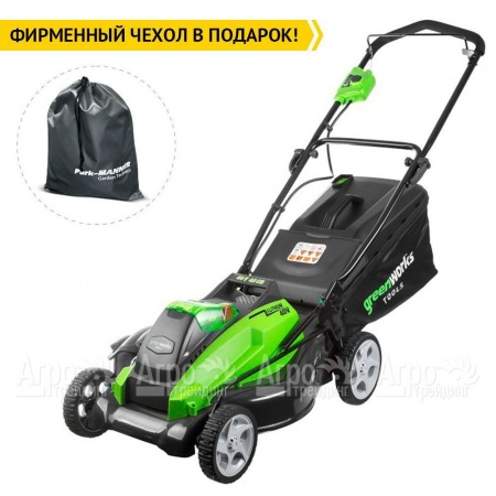 Газонокосилка аккумуляторная GreenWorks G40LM45K6  в Новороссийске