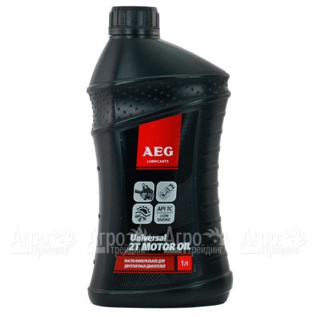 Масло минеральное Universal AEG 2T Motor Oil API TC 1 л для 2-х тактных двигателей  в Новороссийске