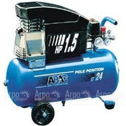 Воздушный компрессор ABAC Pole Position 241 с катушкой и резиновым шлангом в Новороссийске