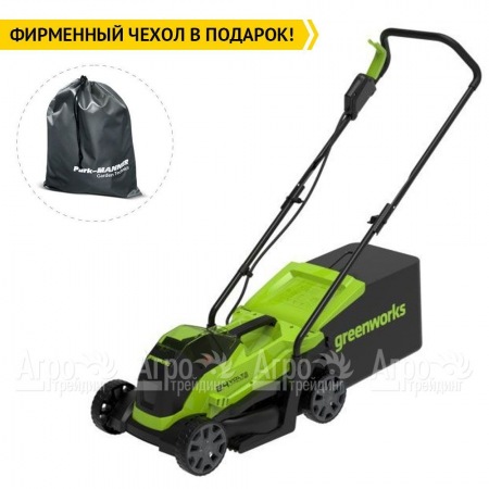 Газонокосилка аккумуляторная GreenWorks GD24LM33K2 в Новороссийске