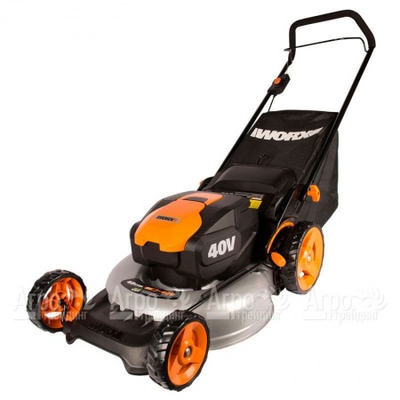 Газонокосилка аккумуляторная Worx WG751E в Новороссийске