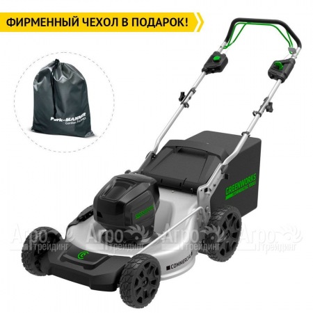 Газонокосилка аккумуляторная GreenWorks GC82LM51SPK5  в Новороссийске