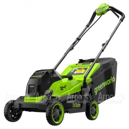 Газонокосилка аккумуляторная GreenWorks GD24LM331 (без аккумулятора и зарядного устройства) в Новороссийске