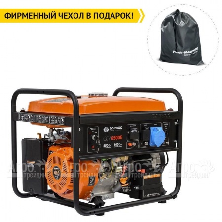 Бензогенератор Daewoo GDA 6500E 5 кВт в Новороссийске