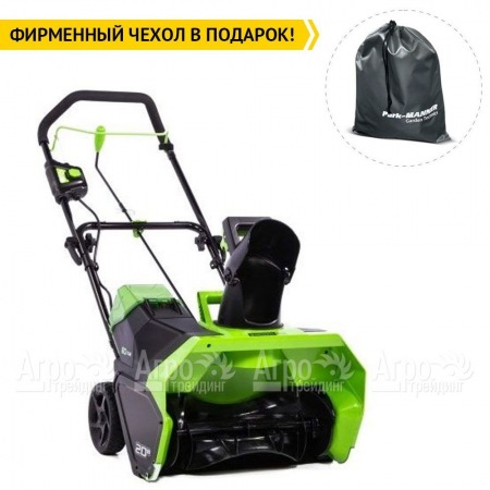 Снегоуборщик аккумуляторный GreenWorks GD60STK4  в Новороссийске