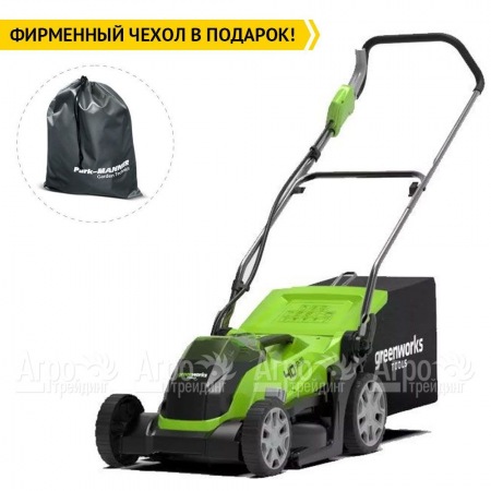 Газонокосилка аккумуляторная GreenWorks G40LM35K4 в Новороссийске