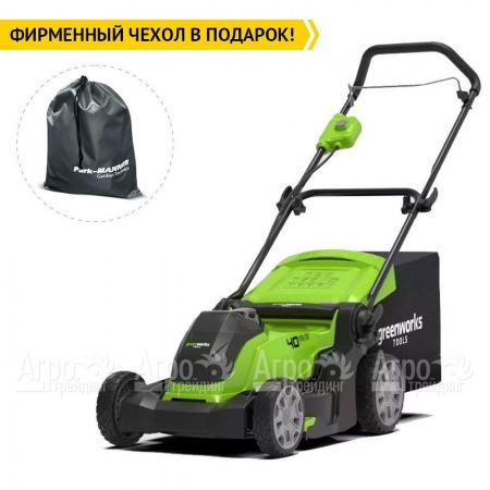 Газонокосилка аккумуляторная GreenWorks G40LM41 (без аккумулятора и зарядного устройства) в Новороссийске
