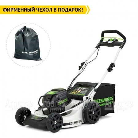 Газонокосилка аккумуляторная GreenWorks GC82LM51SP2K2  в Новороссийске