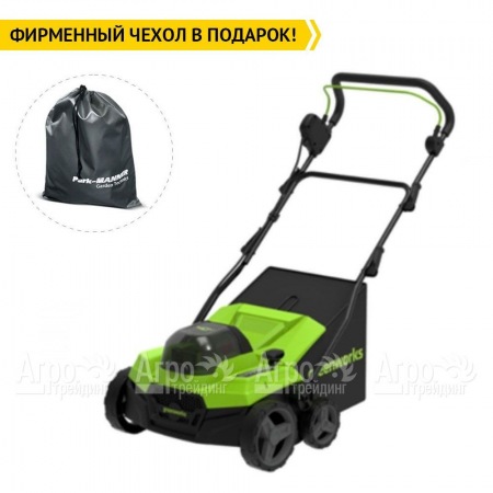 Аккумуляторный вертикуттер GreenWorks GD40SC38IIK4 в Новороссийске