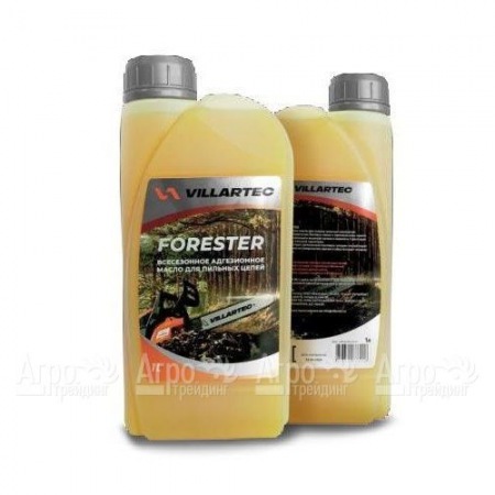 Всесезонное адгезионное масло Villartec Forester 1 л для пильных цепей в Новороссийске