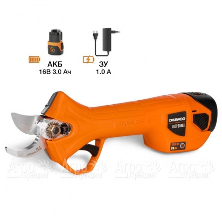 Аккумуляторный секатор Daewoo DAGP 2516Li SET в Новороссийске