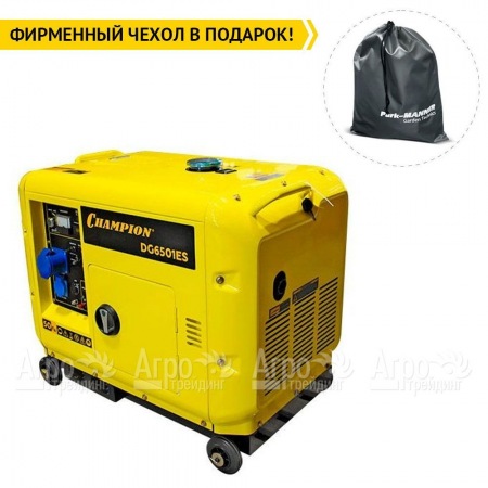 Дизельгенератор Champion DG6501ES+ATS 5 кВт в Новороссийске