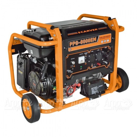 Бензогенератор Carver PPG-8000ЕM 6 кВт в Новороссийске