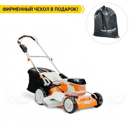 Газонокосилка аккумуляторная Villartec MA4046 SET AM408 + AC402 в Новороссийске