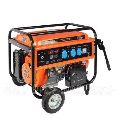 Бензогенератор Patriot Max Power SRGE-7200E 6 кВт   в Новороссийске