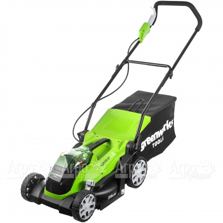 Газонокосилка аккумуляторная GreenWorks G-Max G40LM35 40V 35 см (без батареи и зарядного устройства) в Новороссийске