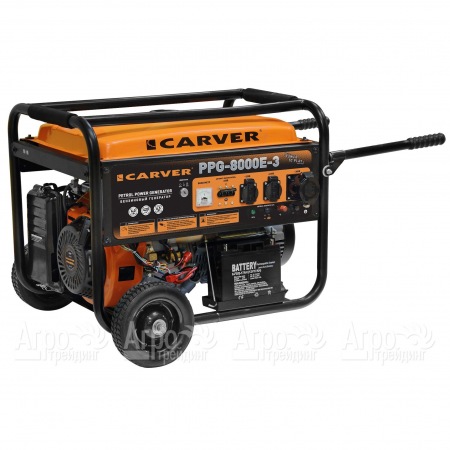 Бензогенератор Carver PPG-8000E-3 2 кВт в Новороссийске