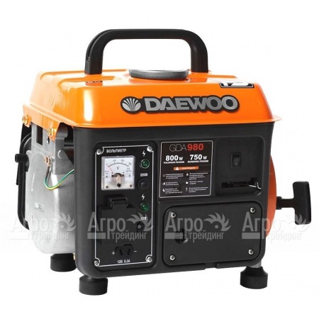 Бензогенератор Daewoo GDA 980 0.75 кВт в Новороссийске